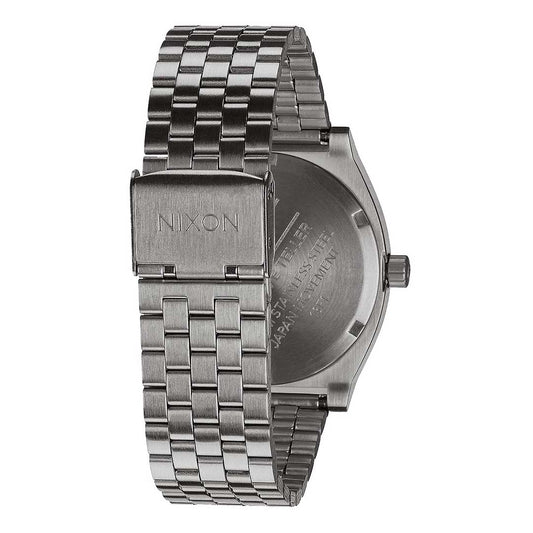 Nixon Time Teller Gunmetal/Deep Burgundy