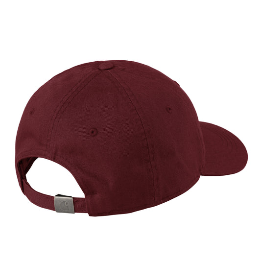 Carhartt WIP Madison Logo Cap Corvina/Wax. Foto da parte de trás.