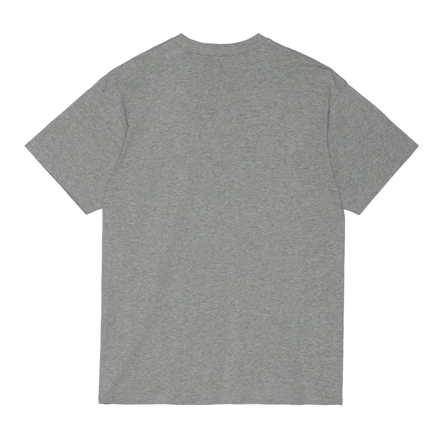 Carhartt WIP Script Embroidery T-Shirt Grey Heather/White. Foto da parte de trás.