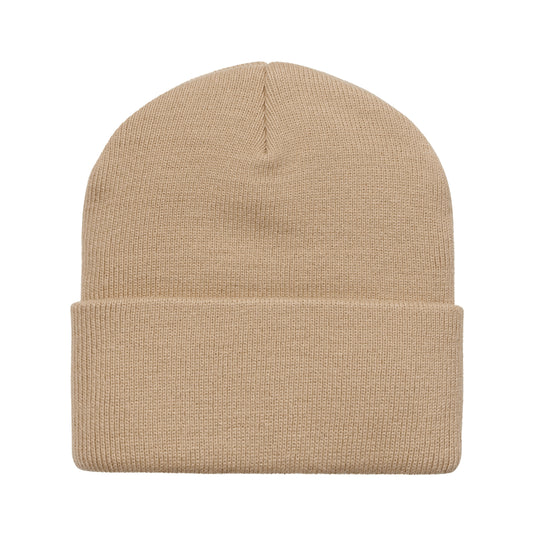 Carhartt WIP Short Watch Hat Dusty Hamilton Brown. Foto da parte de trás.