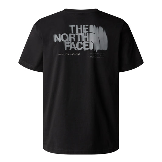 The North Face Graphic T-Shirt 3 TNF Black. Foto da parte de trás.