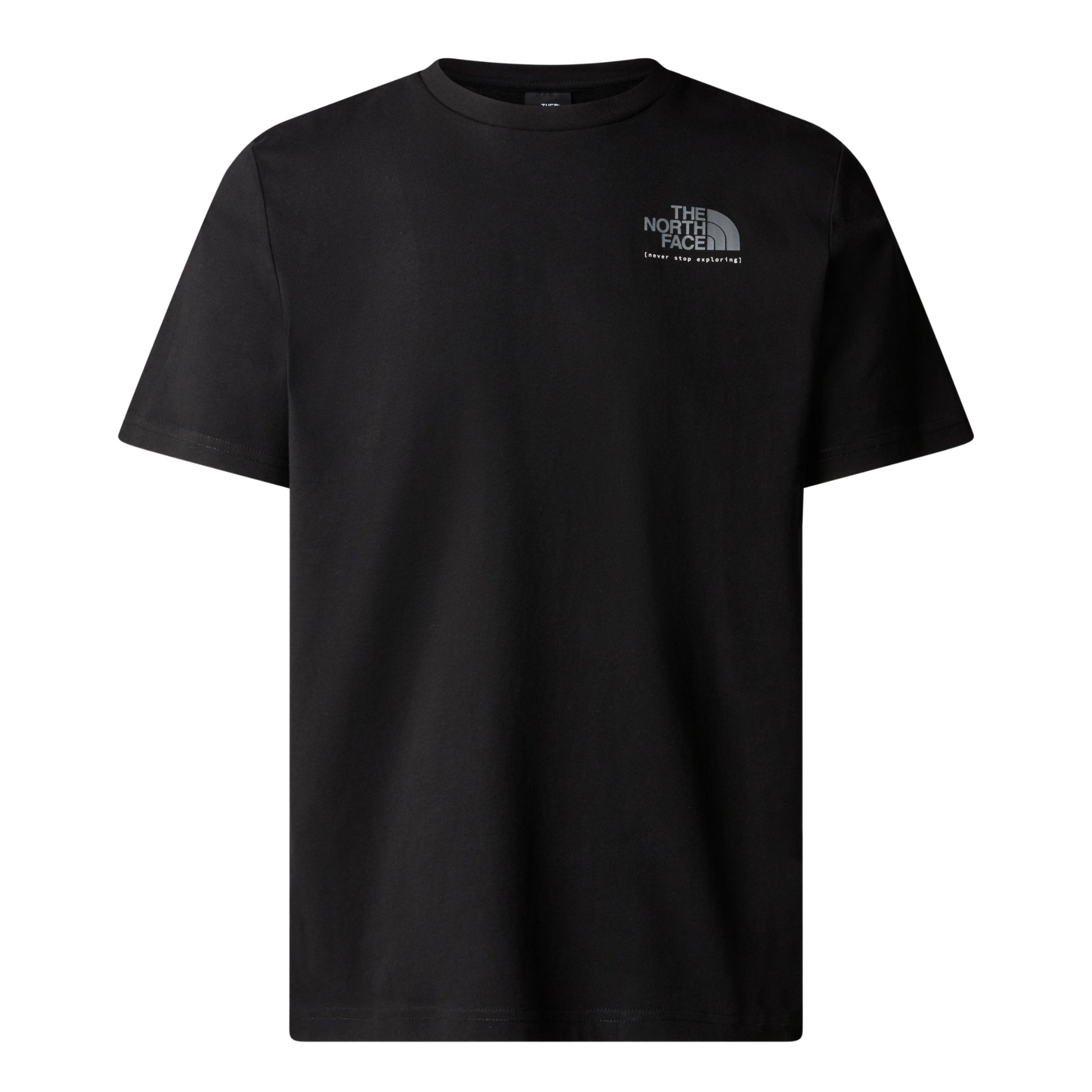 The North Face Graphic T-Shirt 3 TNF Black. Foto da parte da frente.