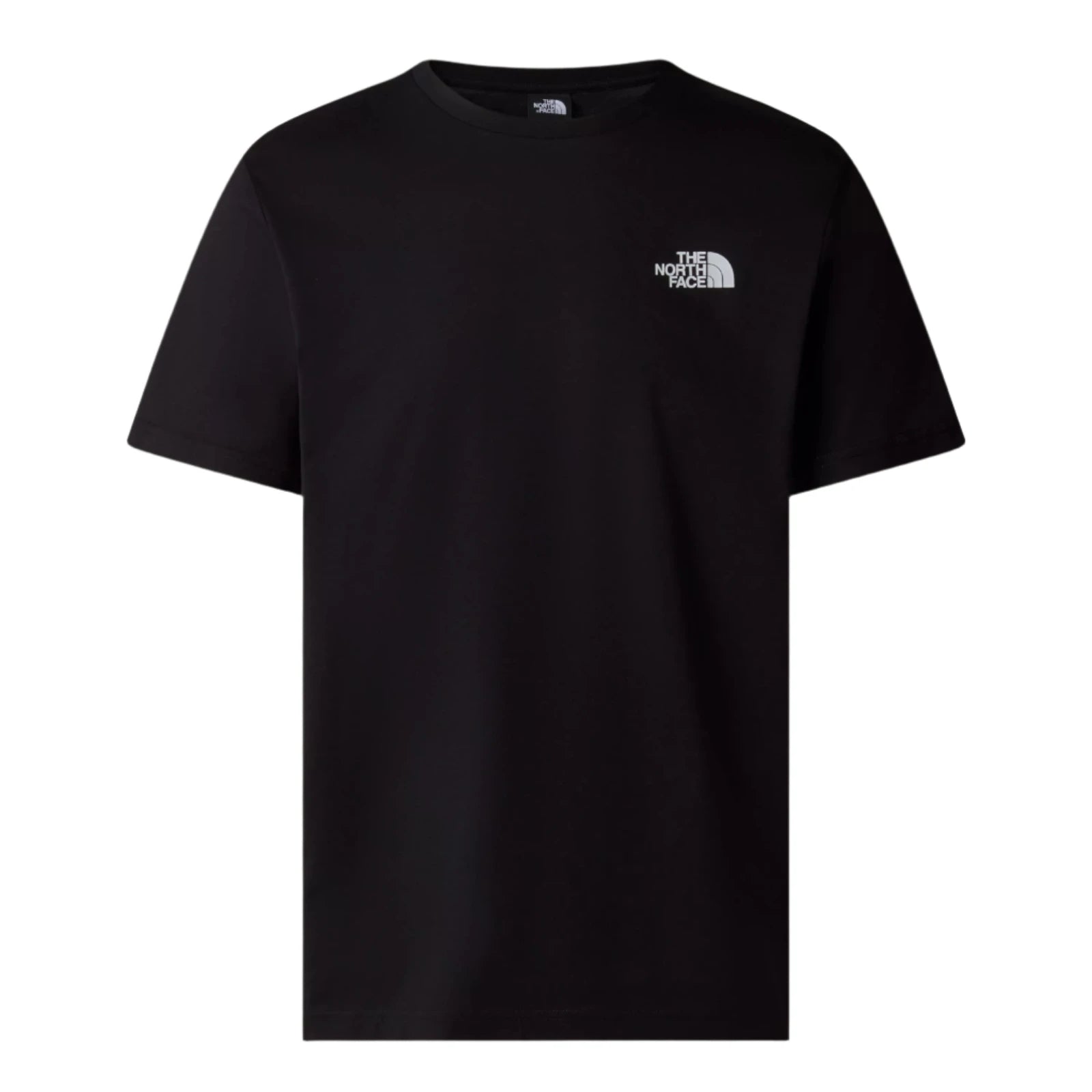 The North Face Redbox Short Sleeve T-Shirt TNF Black. Foto da parte da frente.