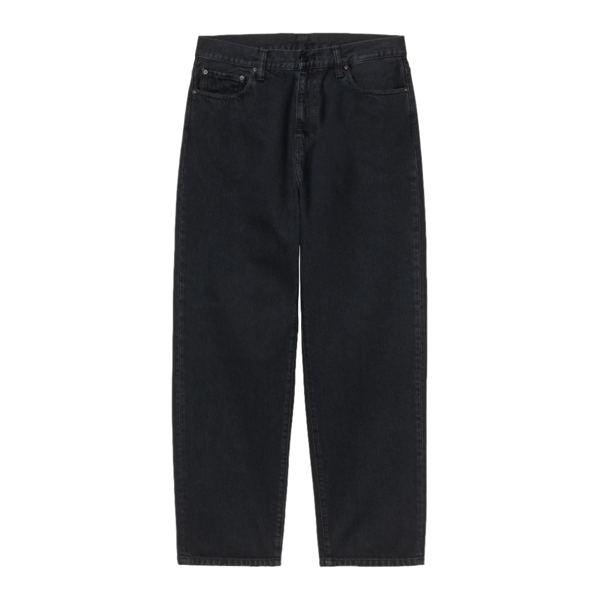 Calças de ganga para homem Carhartt WIP Aaron em Azul Midnight Wash. Foto da parte da frente.