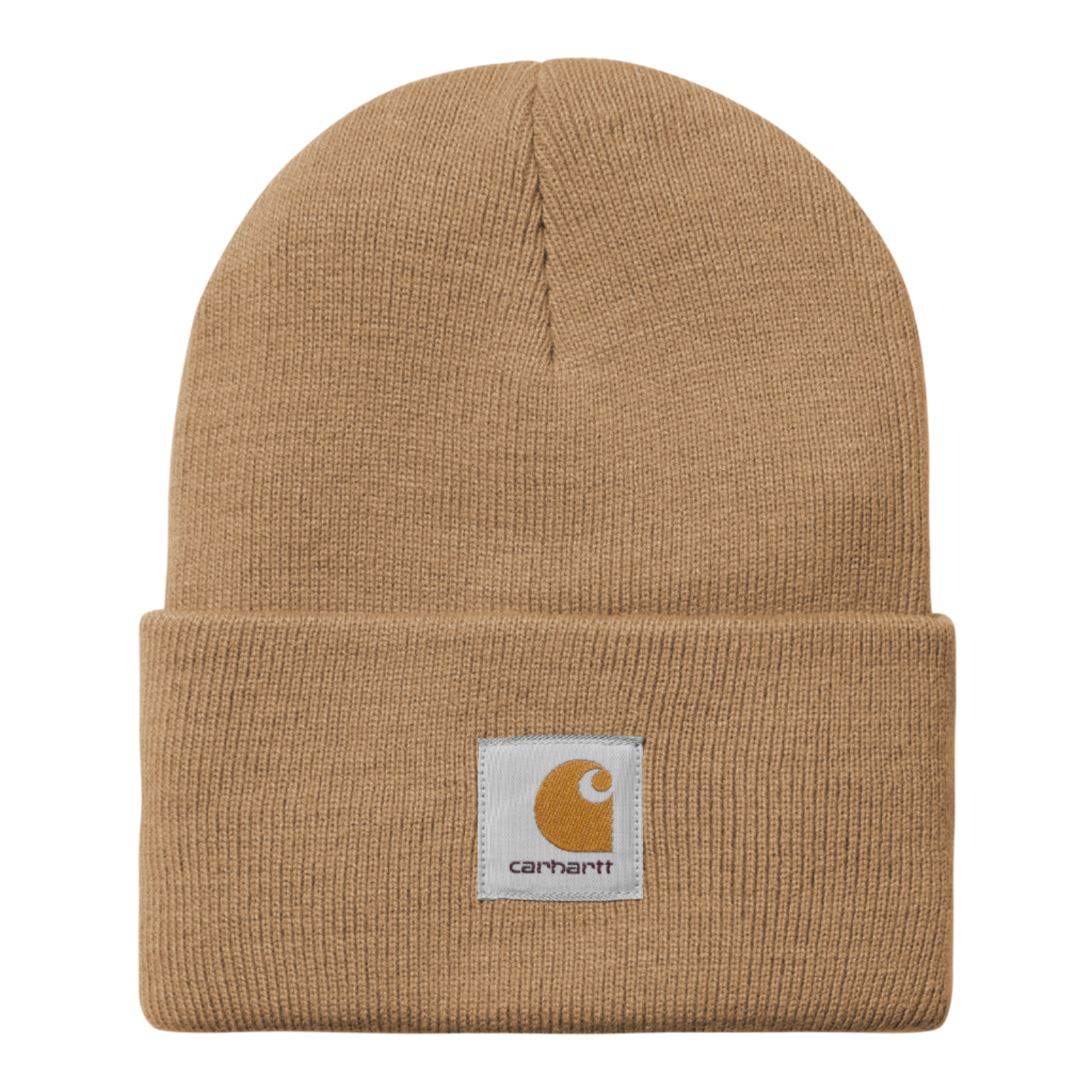 Carhartt WIP Acrylic Watch Hat Peanut. Foto da parte da frente.