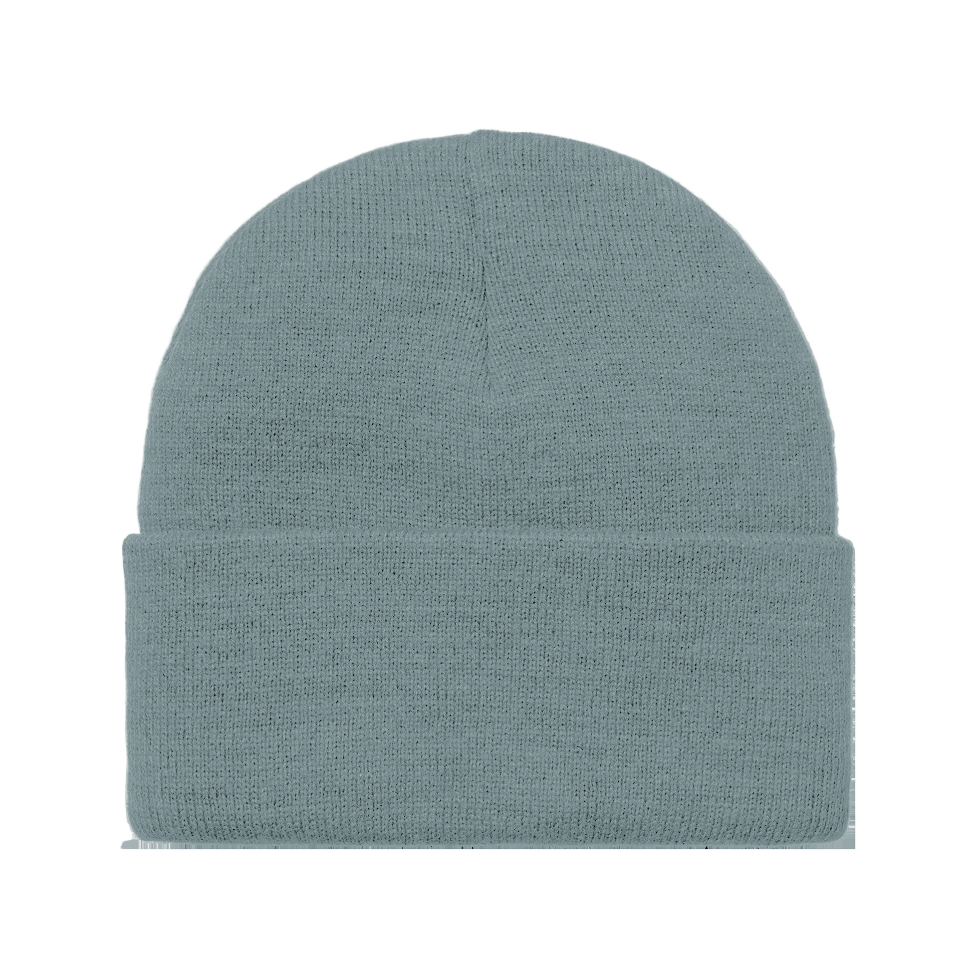 Gorro unissexo Carhartt WIP American Script em Citadel. Foto da parte de trás.