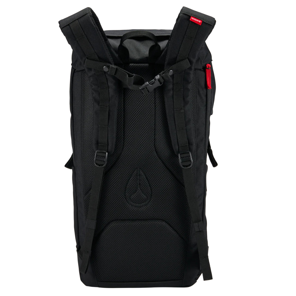 Nixon Landlock 4 Backpack Black. Foto da parte de trás.
