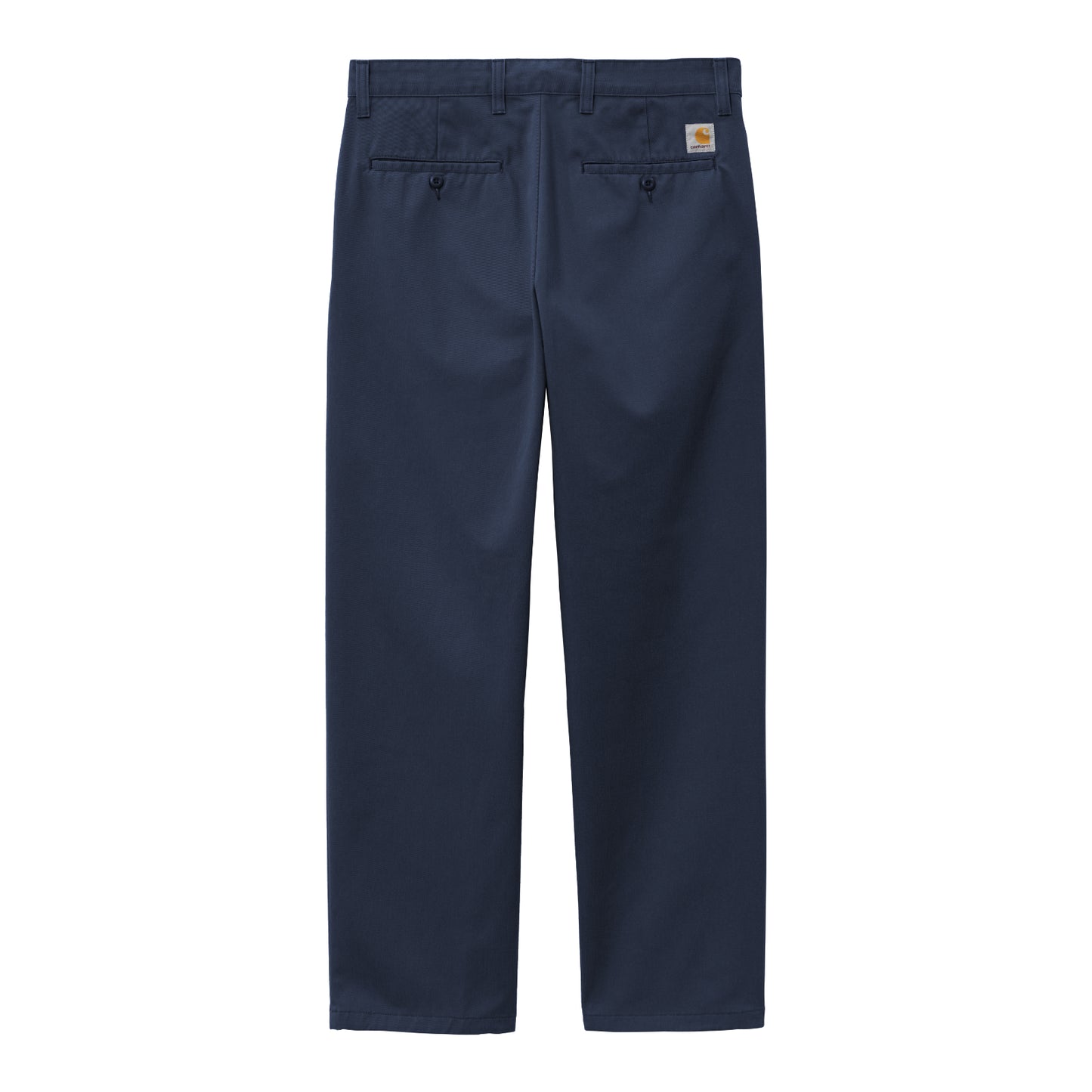 Carhartt WIP Calder Pant Air Force Blue Rinsed. Foto da parte de trás.