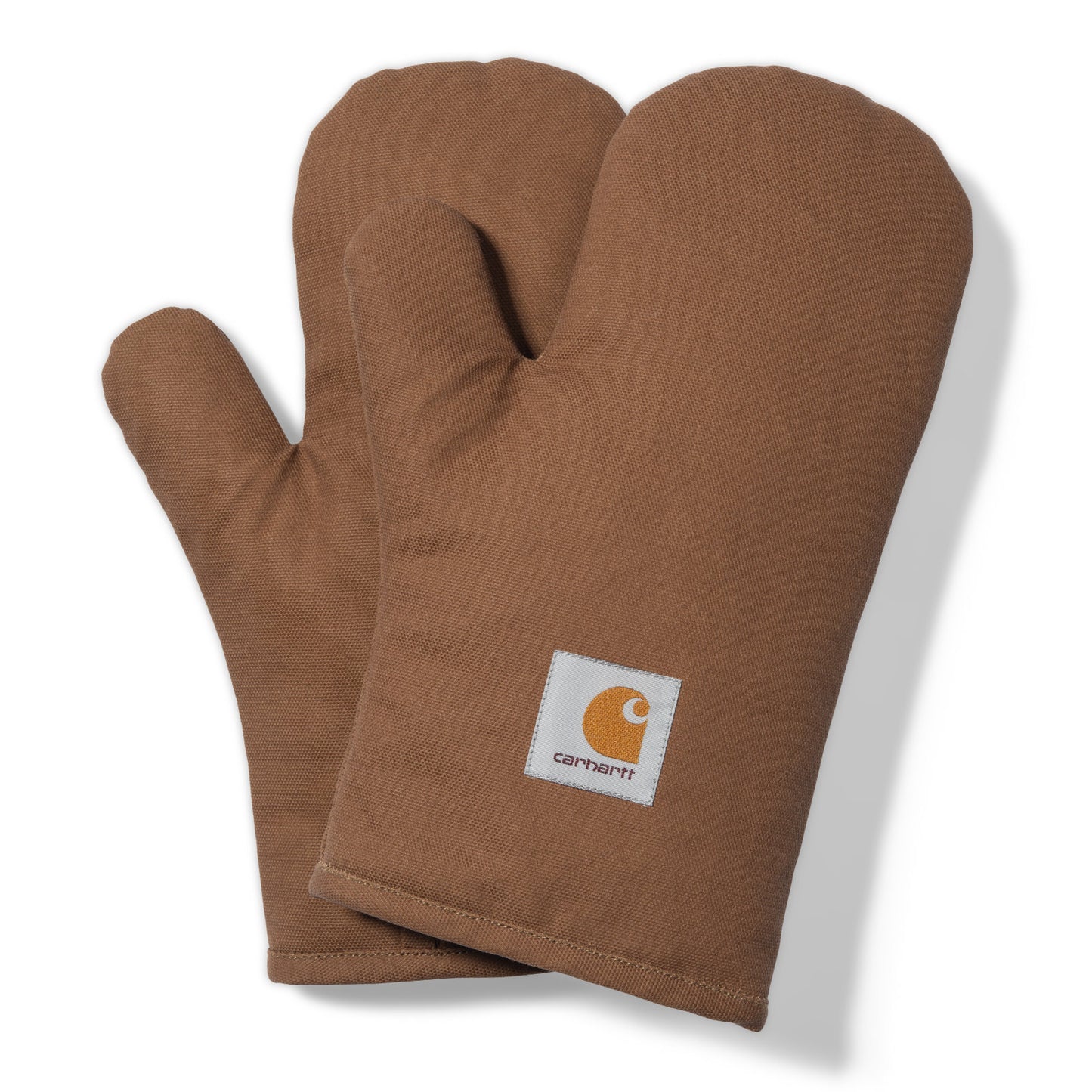 Carhartt WIP Canvas Oven Mitt Set Hamilton Brown. Foto da parte da frente.