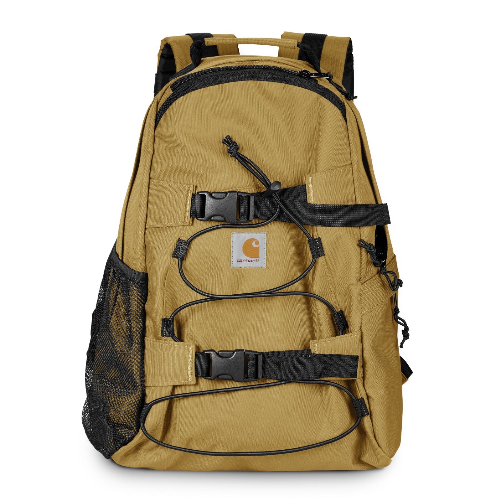 Carhartt WIP Kickflip Backpack Bourbon. Foto da parte da frente.