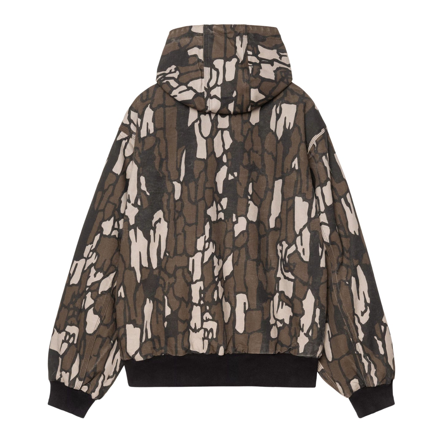 Casaco com carapuço para homem Carhartt WIP 50 Years Anniversary OG Active em Canvas Hamilton Brown / Camo Treb rinsed