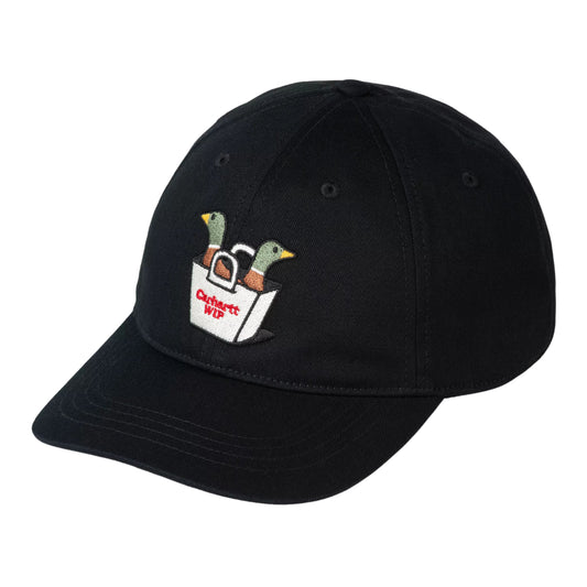 Boné unissexo Carhartt WIP Bumper Sticker em Preto