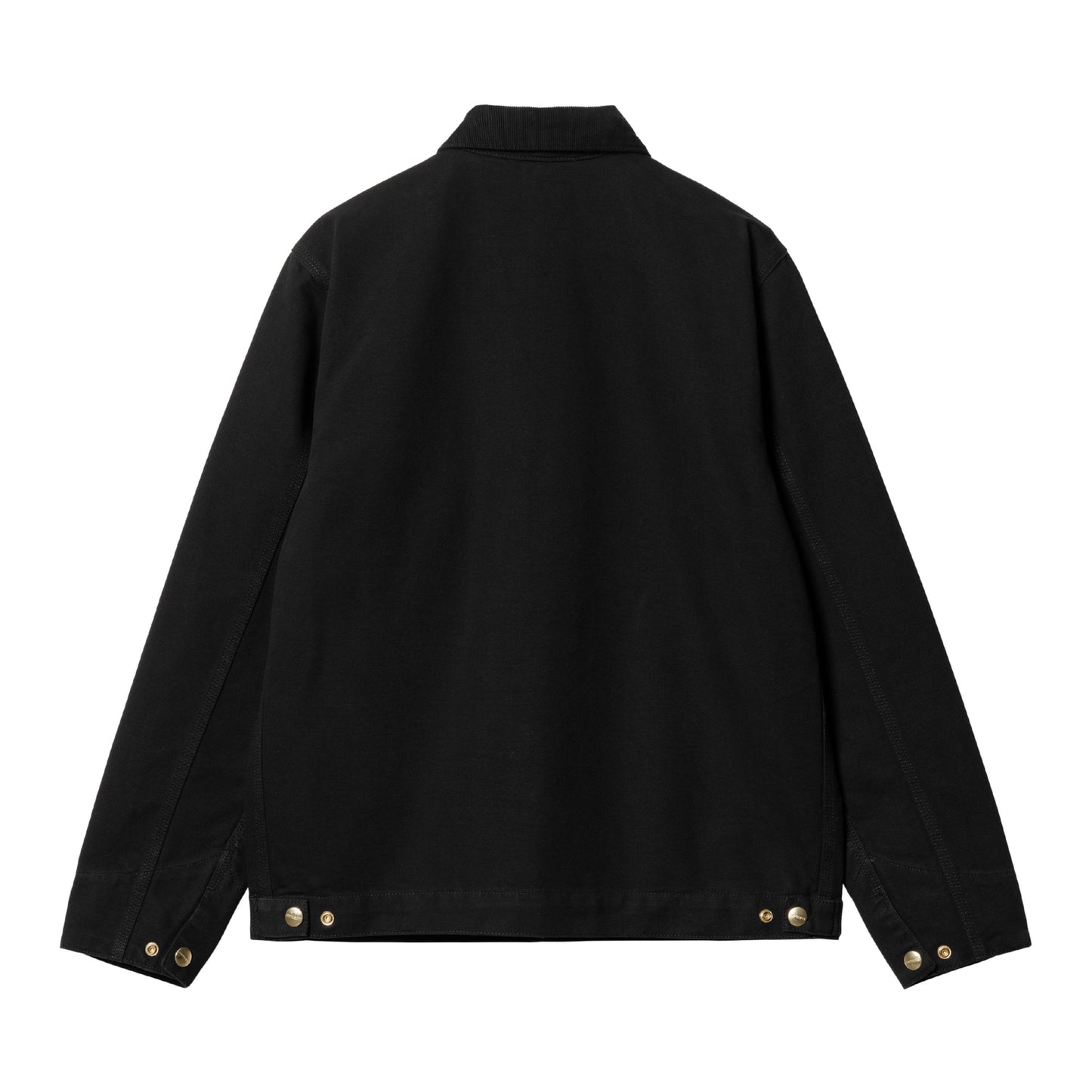 Casaco de homem Carhartt WIP Detroit em Preto/Preto. Foto da parte de trás.