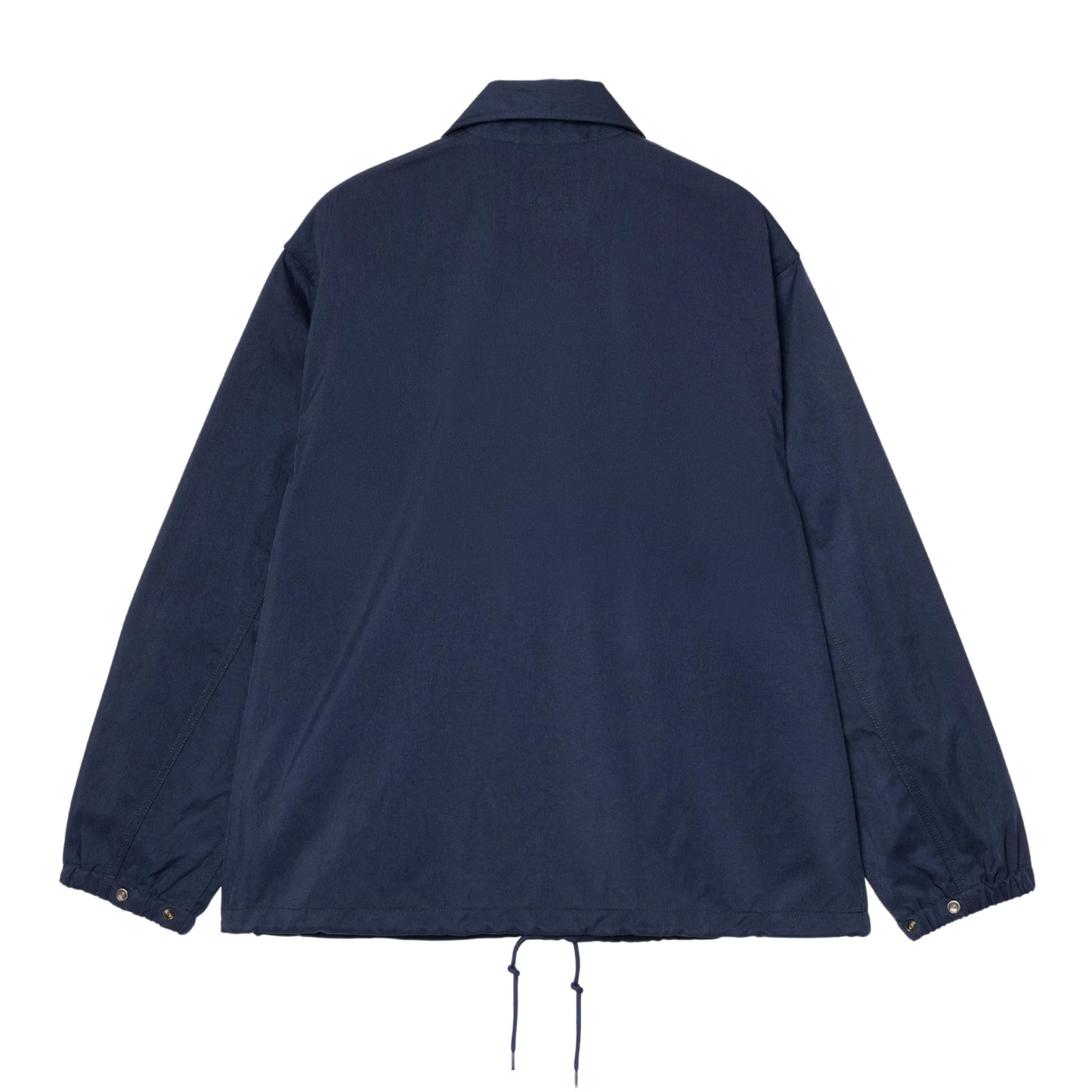 Casaco Coach para homem Carhartt WIP Eightynine em Jupiter/Branco. Foto da parte de trás.