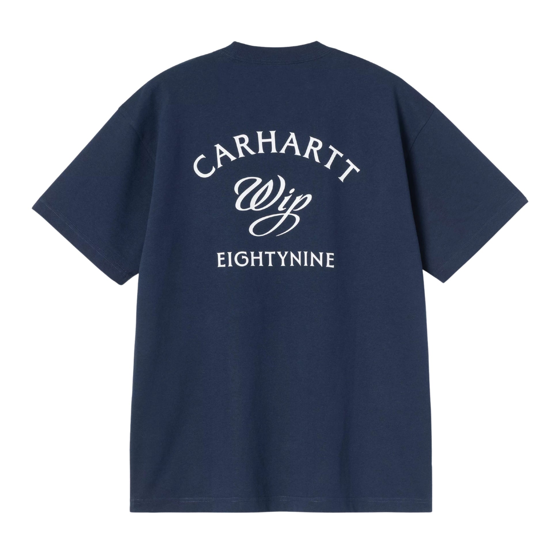 T-Shirt de manga curta para homem Carhartt WIP Eightynine em Jupiter. Foto da parte de trás.