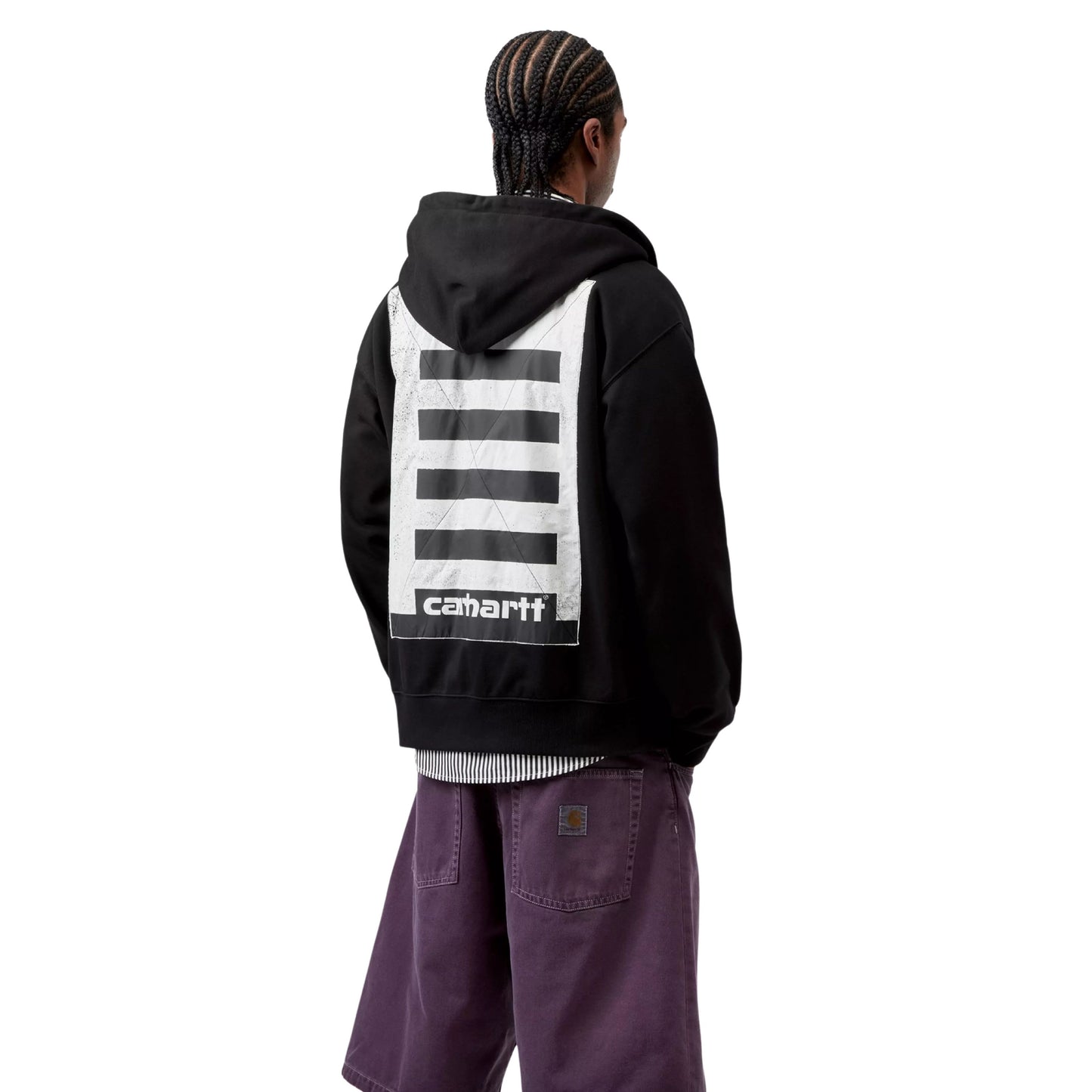 Carhartt WIP Hooded Archive Lines Jacket Black