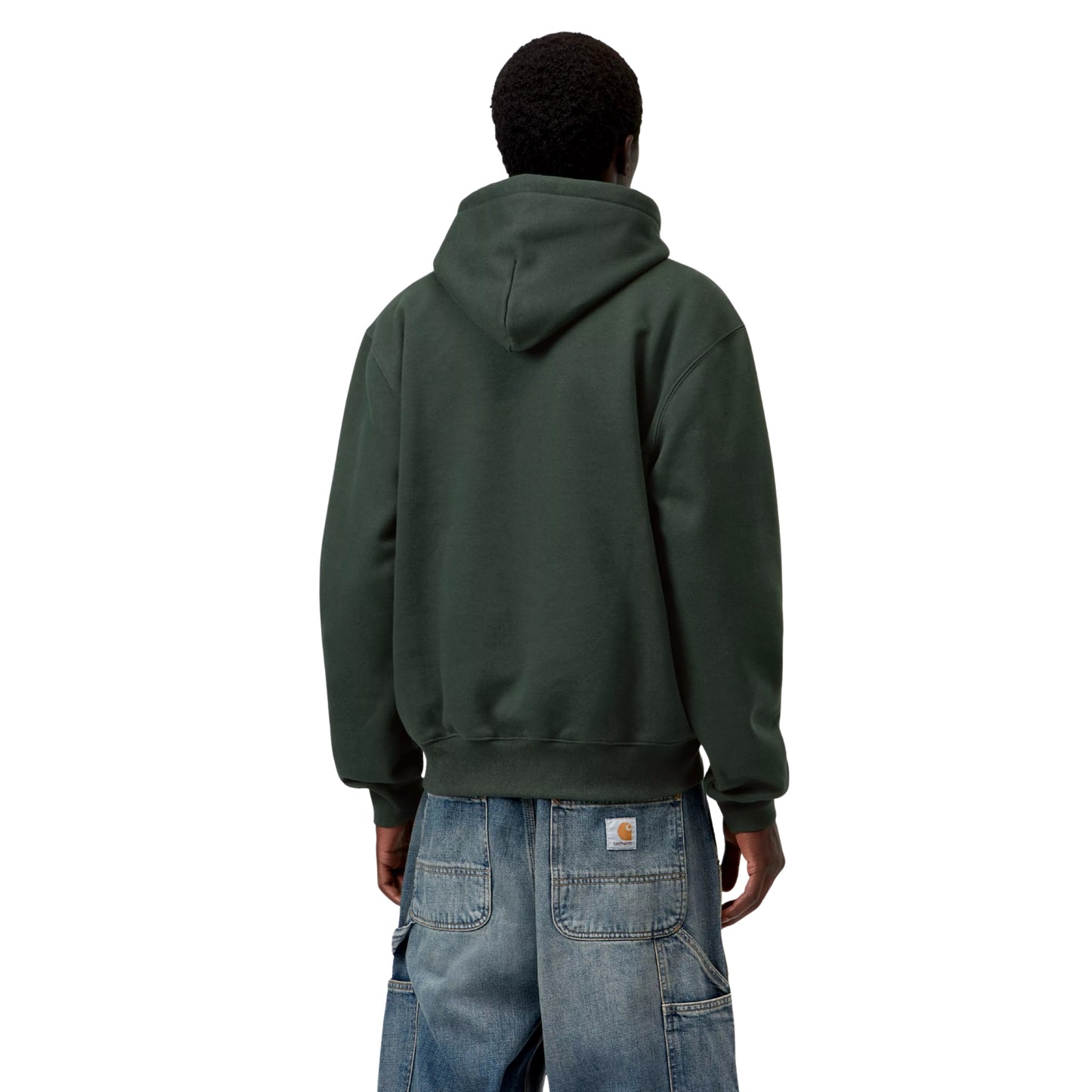 Sweat com carapuço para homem Carhartt WIP Carhartt em Dark Scarab/Palisander