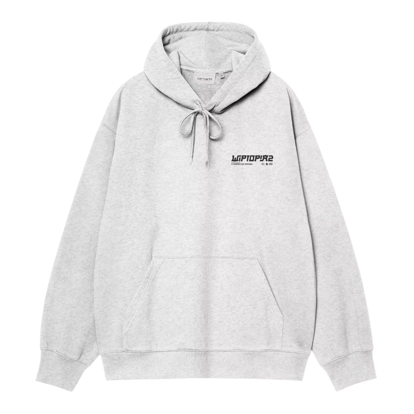 Sweat com carapuço para homem Carhartt WIP Wiptopia II em Ash Heather