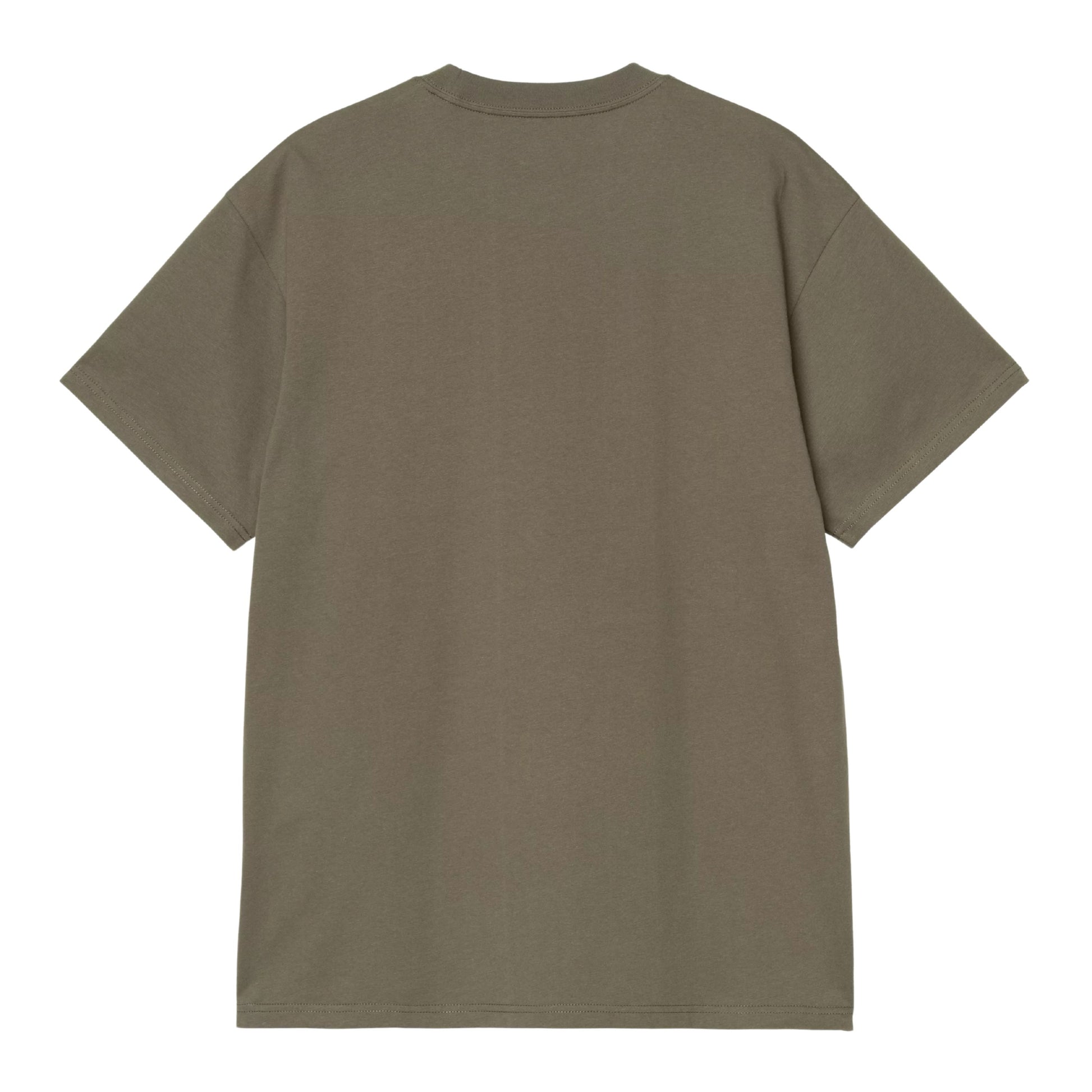 T-Shirt de manga curta para homem Carhartt WIP Octopus em Leaf. Foto da parte de trás.