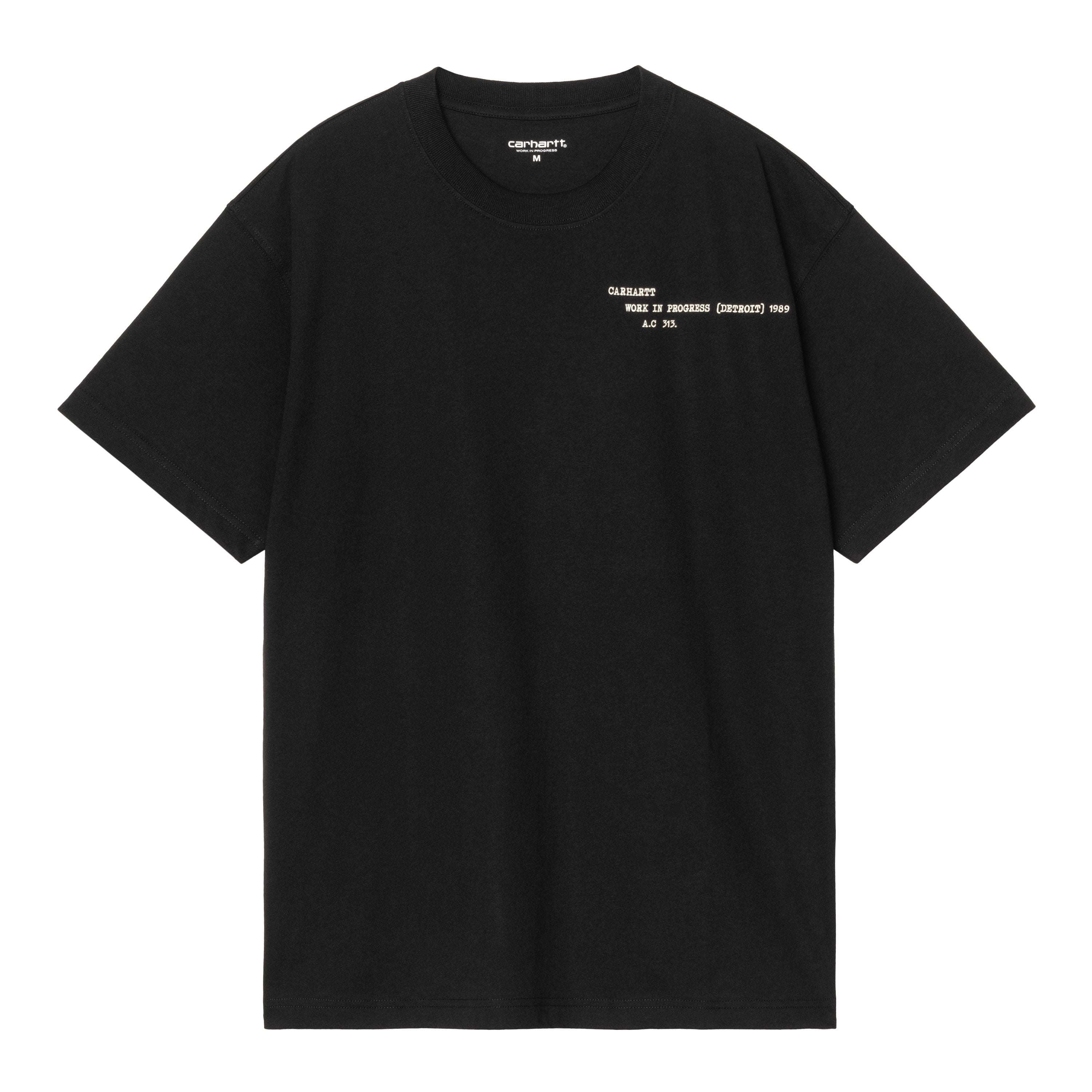 Carhartt WIP Punched Black T-Shirt | Streetwear | La La Land Store