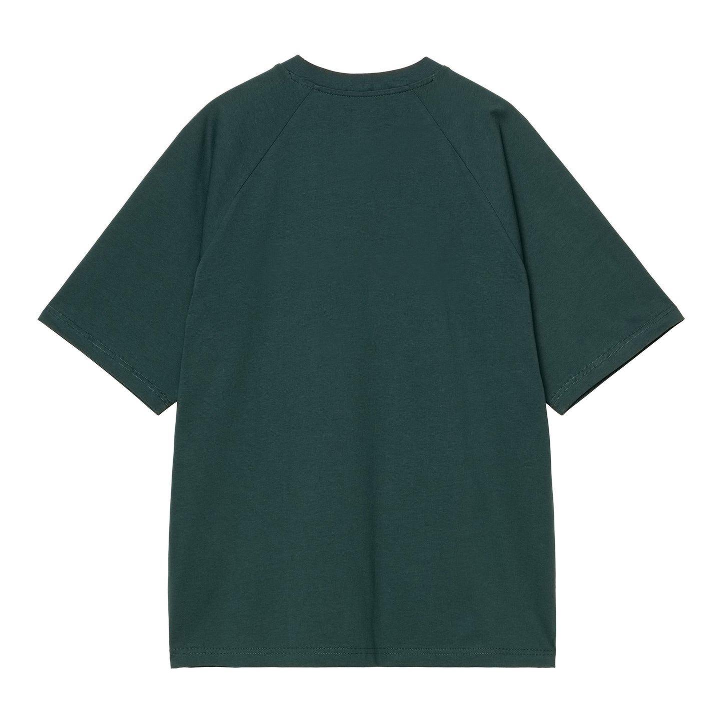 T-Shirt de manga curta para homem Carhartt WIP Ray em Dark Fir. Foto da parte de trás.