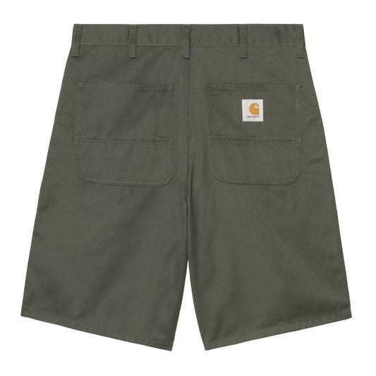 Calção para homem Carhartt WIP Simple em Opuntia. Foto da parte de trás.