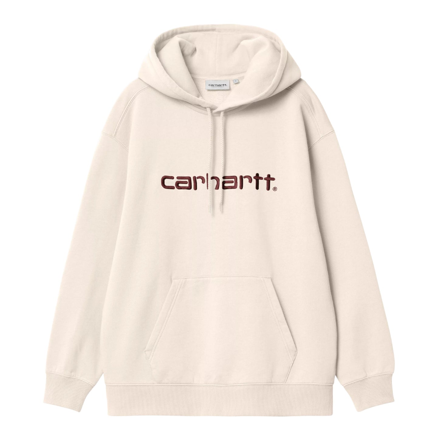 Hoodie Carhartt WIP W' Hooded Carhartt Sweatshirt em Wax / Palisander