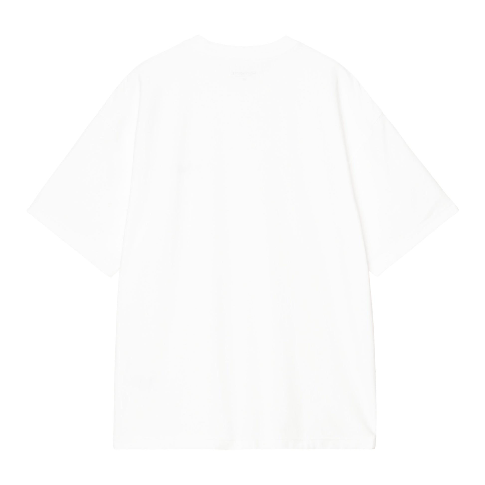T-Shirt de manga curta para homem Carhartt WIP WIP Label em Branco. Foto da parte de trás.