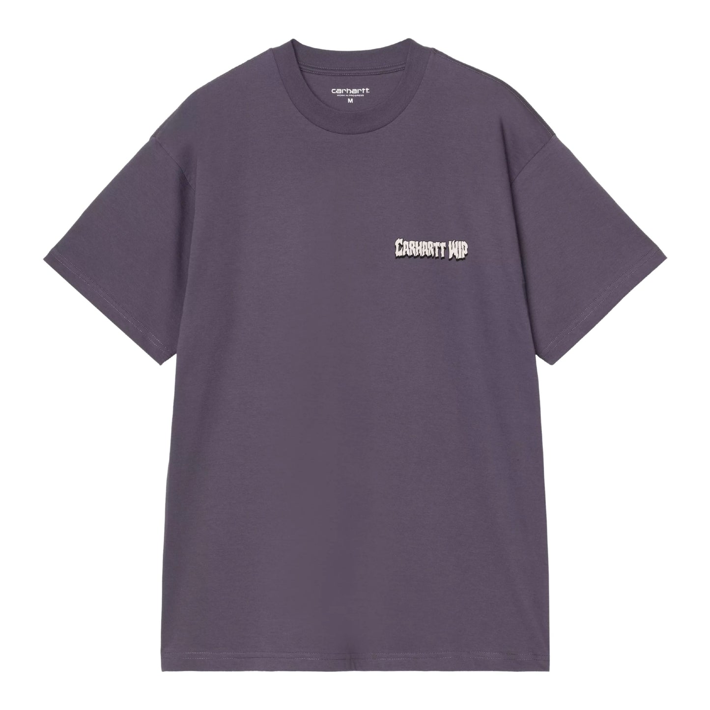 T-Shirt de manga curta para homem Carhartt WIP Wiptopia II em Shady Purple. Foto da parte da frente.