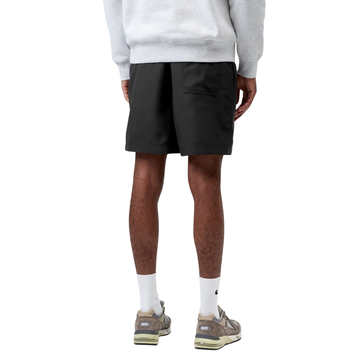 Calção de banho para homem Carhartt WIP Chase em Preto/Gold