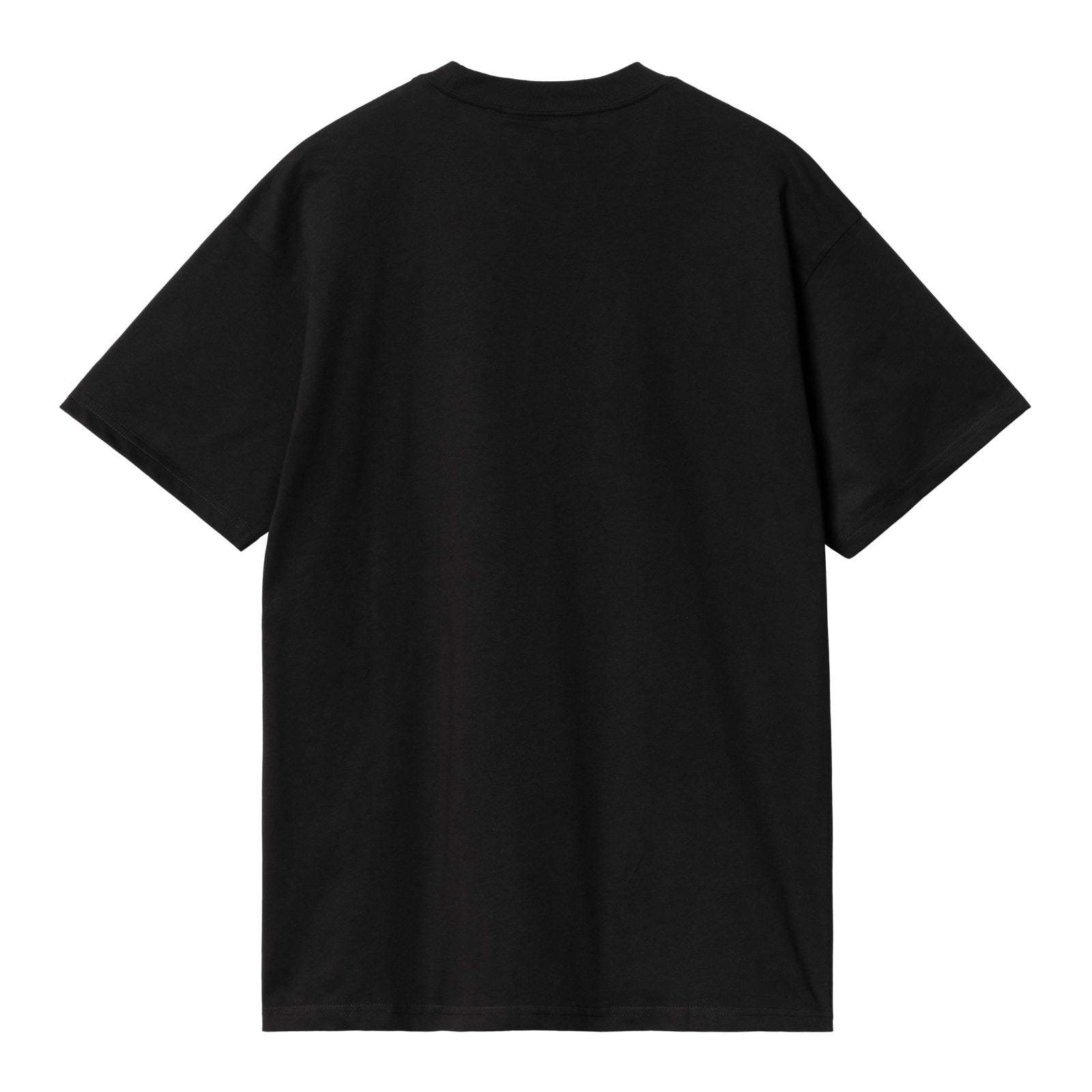 Carhartt WIP x Tresor Globus Short Sleeve T-Shirt Black. Foto da parte de trás.