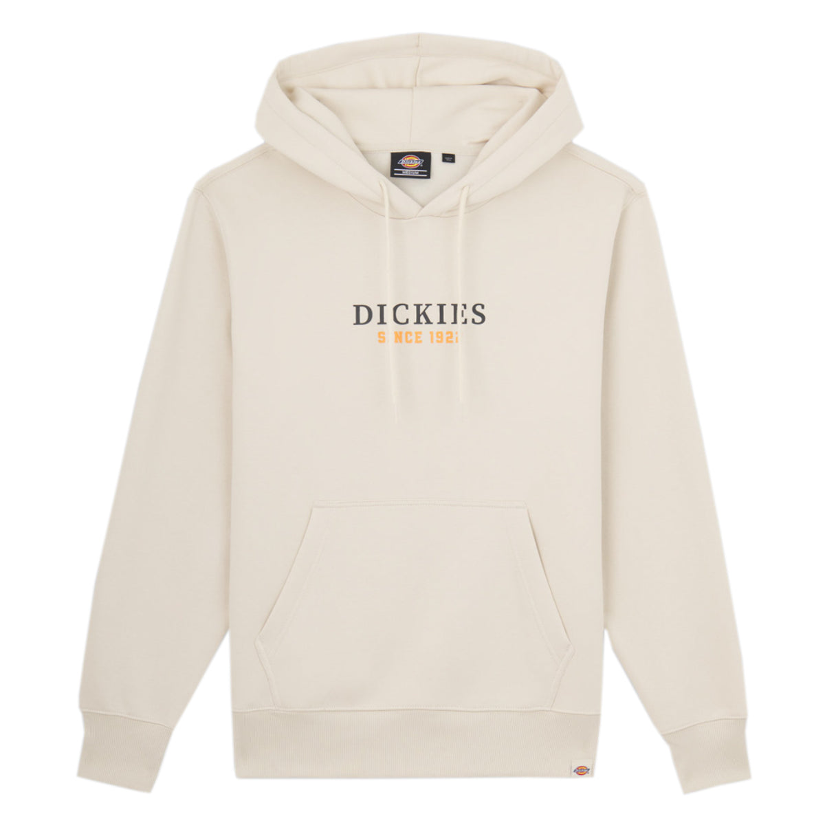 Dickies Park Hoodie Whitecap Grey. Foto da parte da frente.