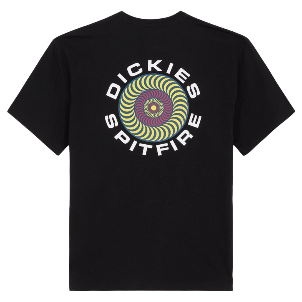 Dickies X Spitfire Short Sleeve T-Shirt Black. Foto da parte de trás.