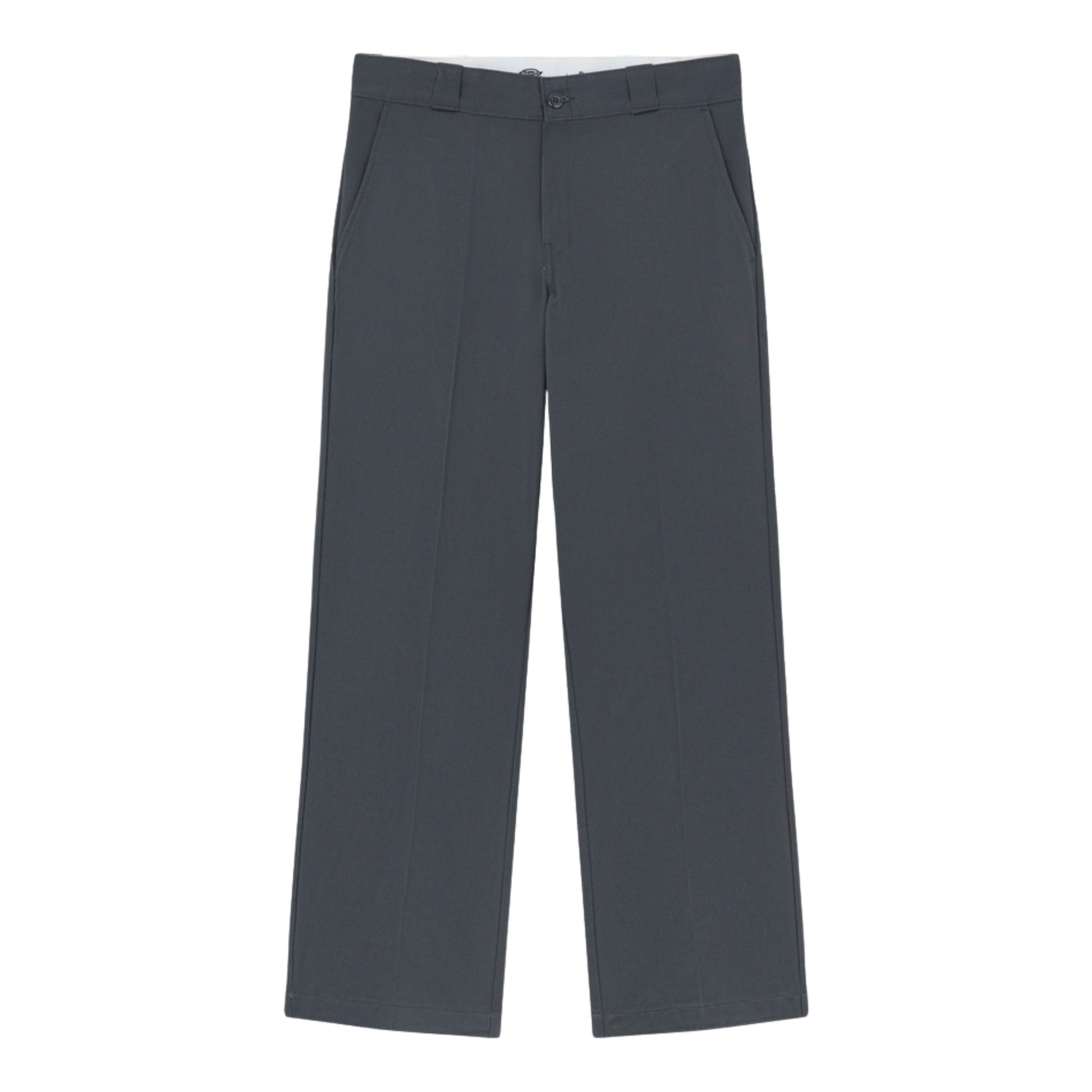 Calça para homem Dickies 247 Regular Work em Cinza Charcoal. Foto da parte da frente.