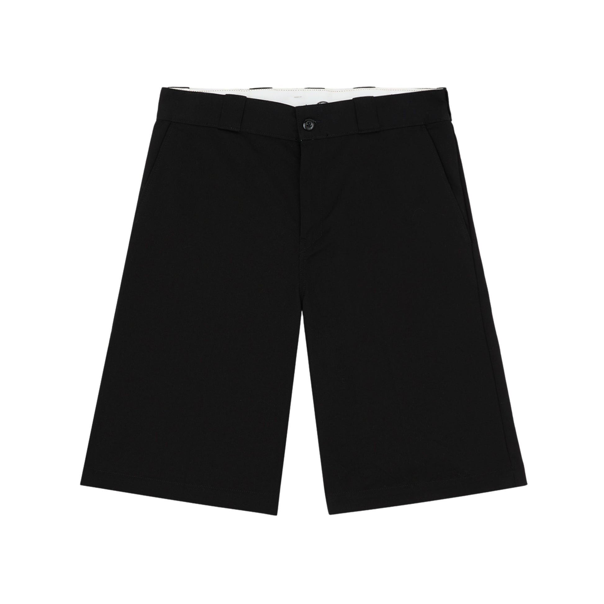 Calções de homem Dickies 247 em Preto. Foto da parte da frente.