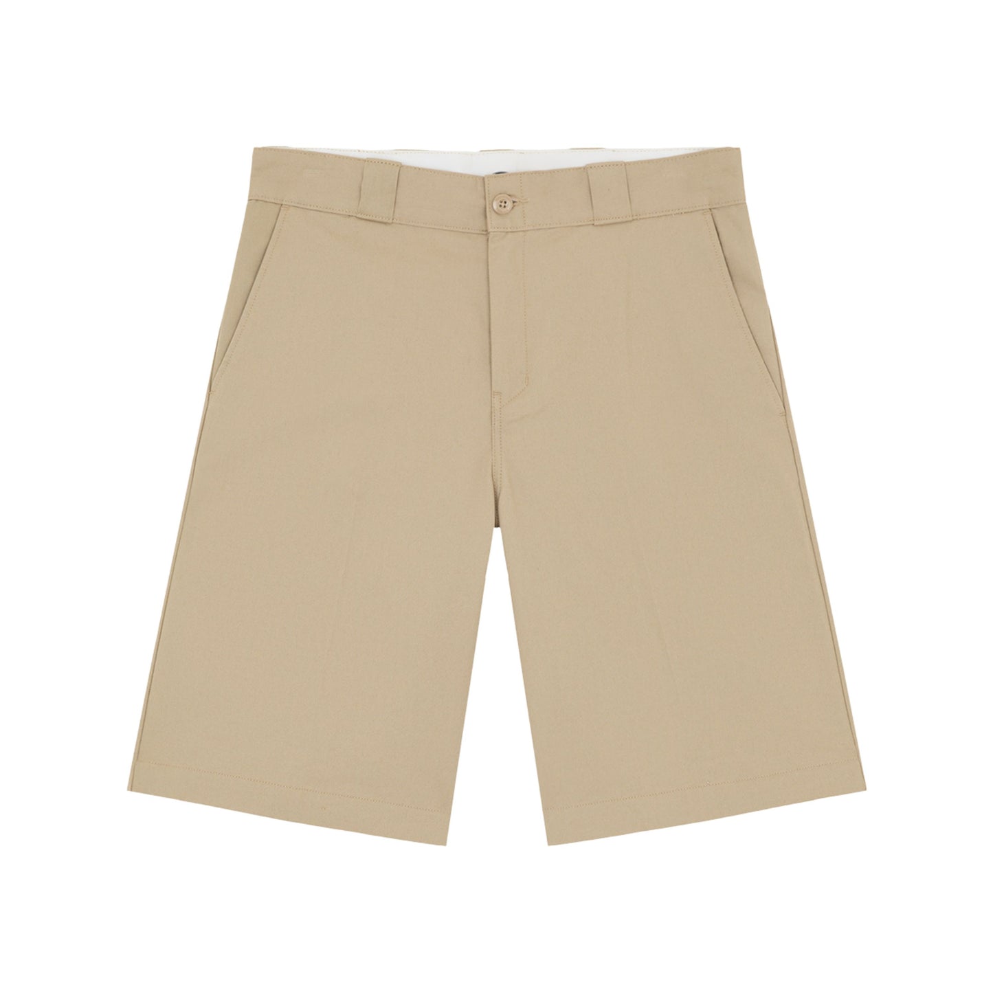 Calções de homem Dickies 247 em Desert Sand. Foto da parte da frente.