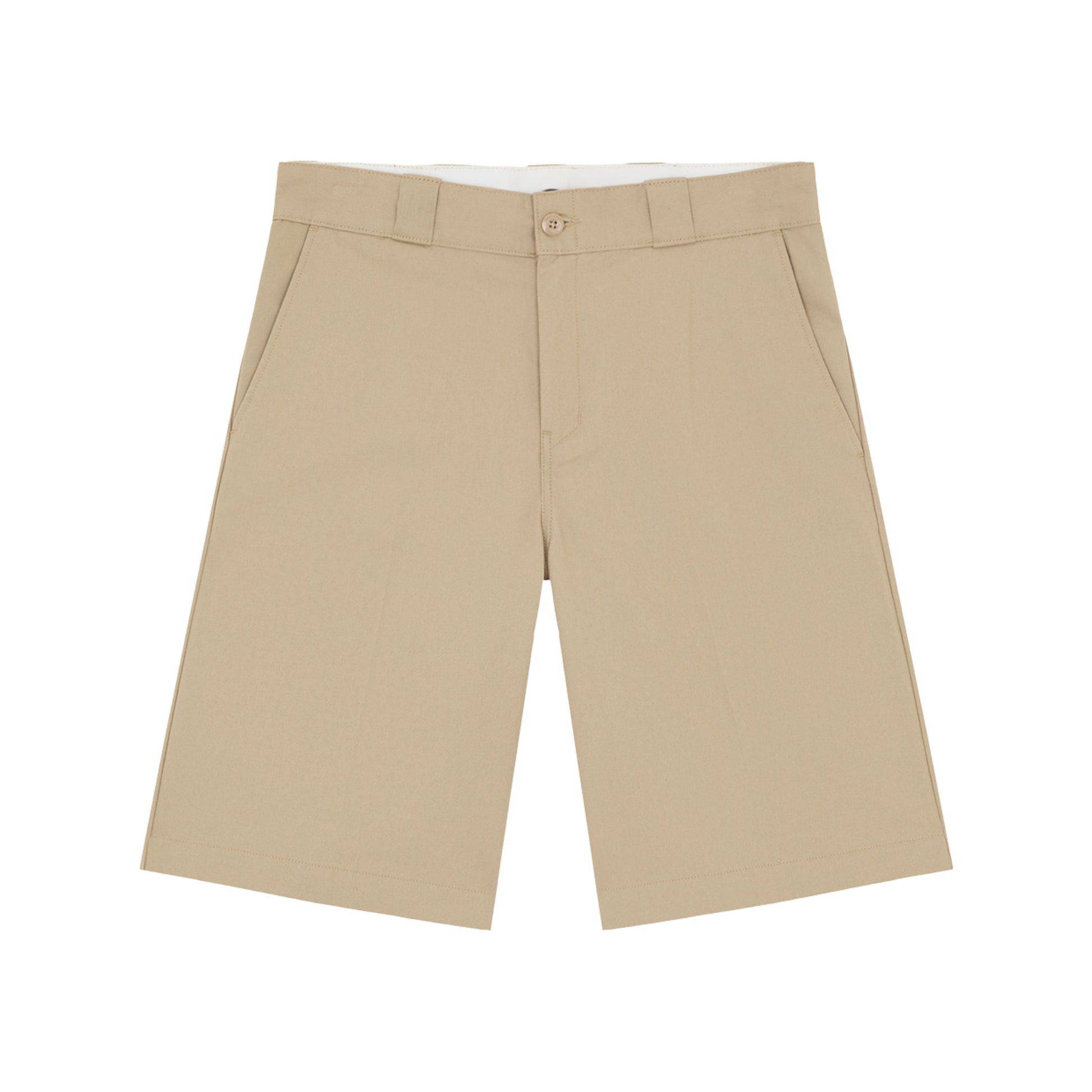 Calções de homem Dickies 247 em Desert Sand. Foto da parte da frente.