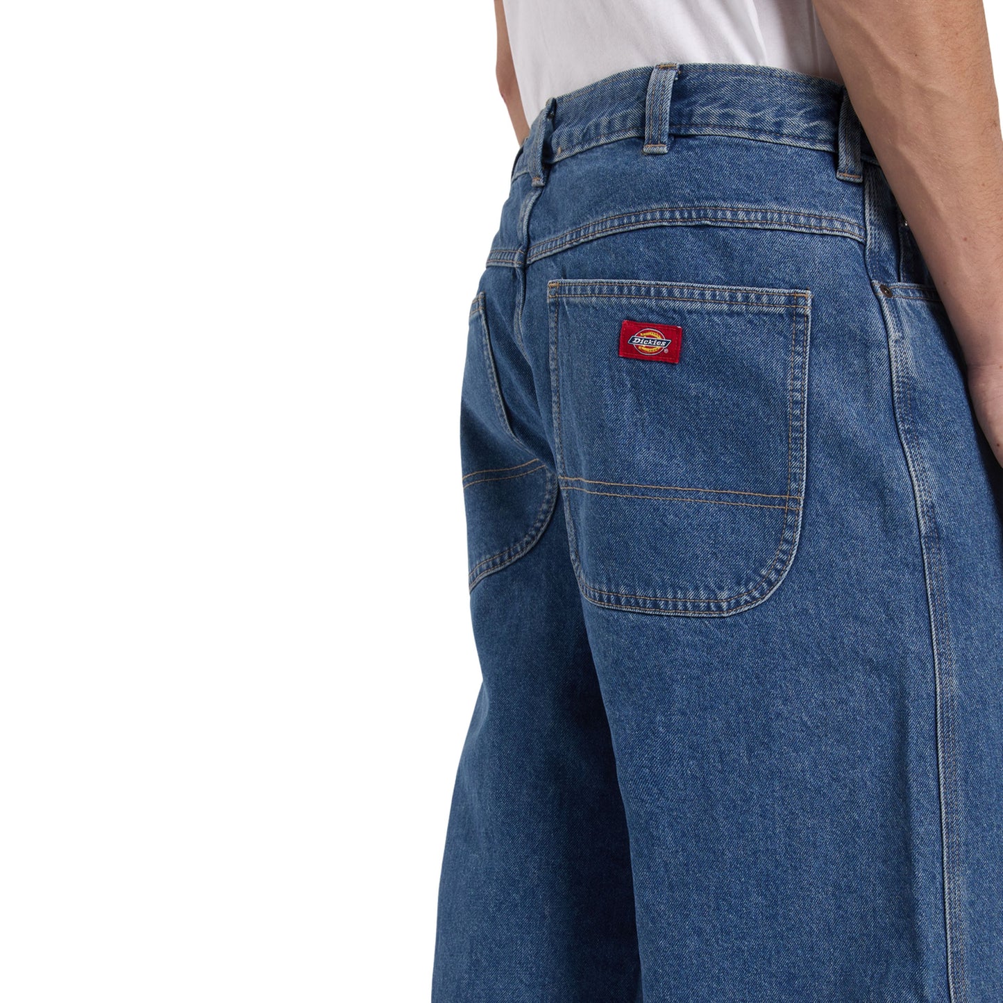 Dickies Men's 958 Baggy Straight Work Jeans in Classic Blue