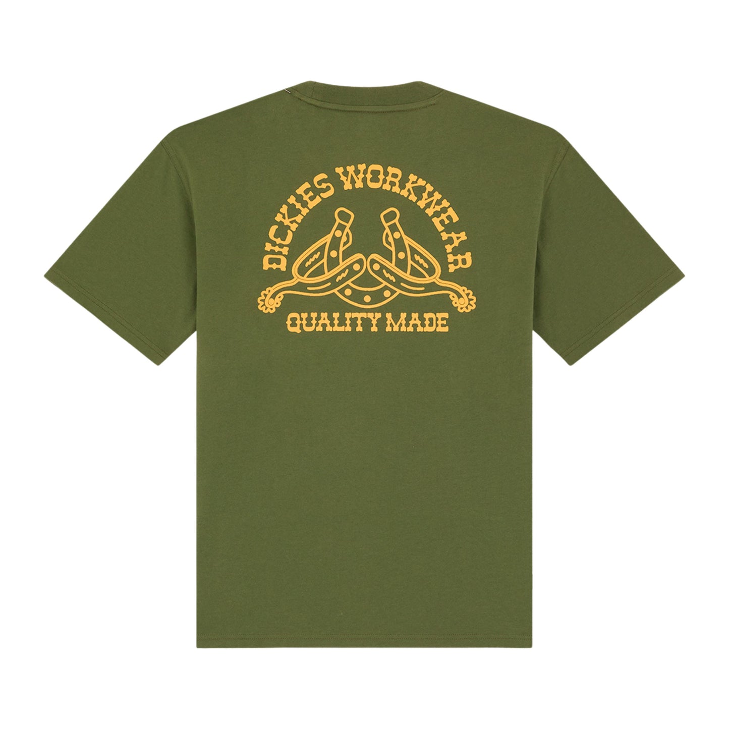 T-Shirt de manga curta para homem Dickies Bettsville em Cypress. Foto da parte de trás.