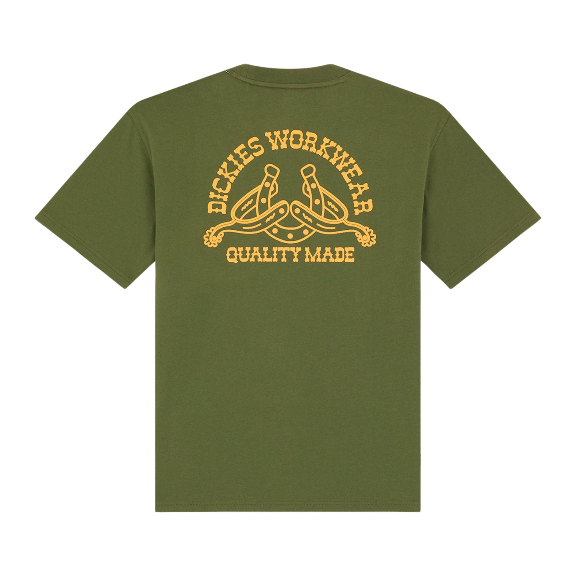 T-Shirt de manga curta para homem Dickies Bettsville em Cypress. Foto da parte de trás.