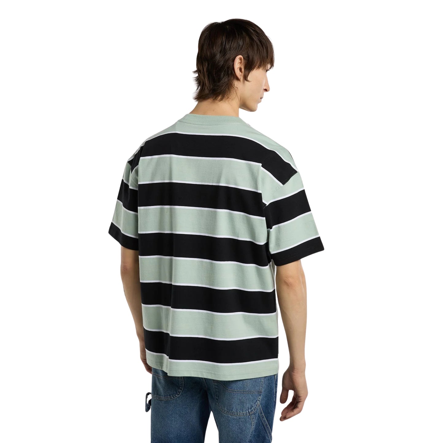 Dickies Embroidery Stripe T-Shirt Jadeite