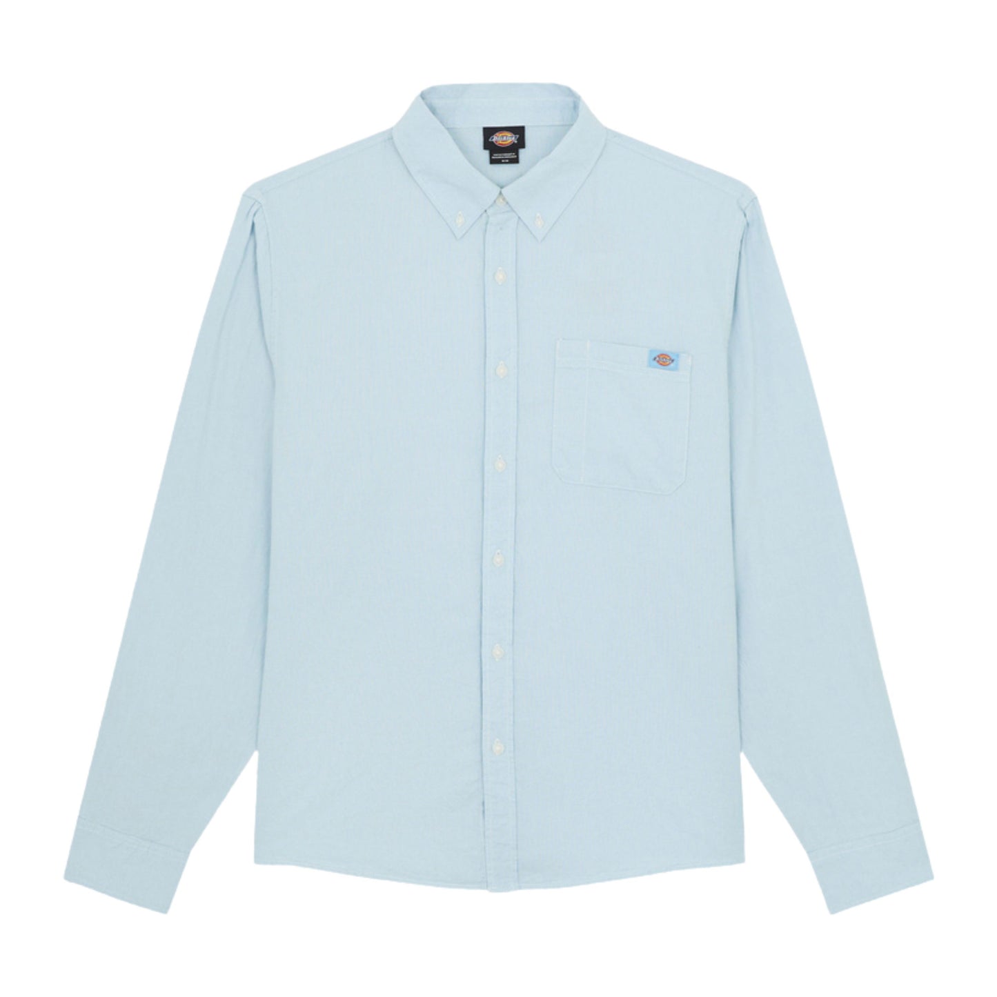 Camisa de manga comprida para homem Dickies Gallatin em Glacier Lake. Foto da parte da frente.