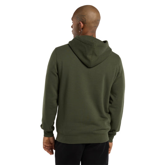 Sweat com carapuço para homem Dickies Oakport em Deep Depths — vista de costas em plano médio, com carapuço e costas lisas.