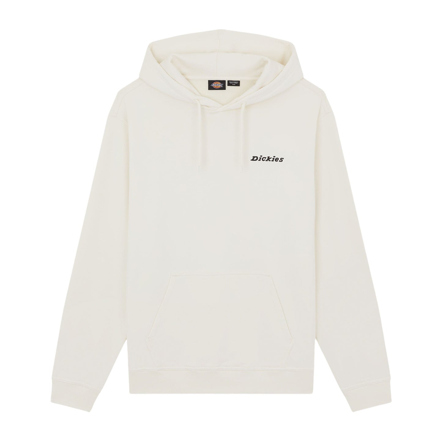 Sweat com carapuço para homem Dickies Loretto em Ecru. Foto da parte da frente.