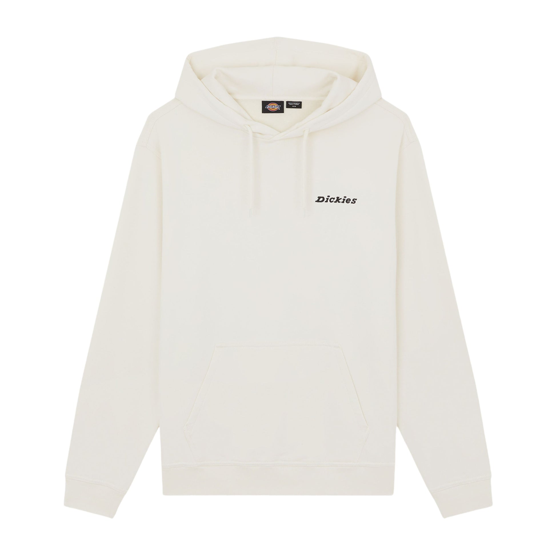 Sweat com carapuço para homem Dickies Loretto em Ecru. Foto da parte da frente.