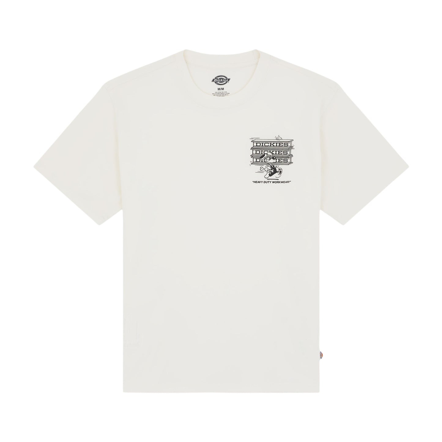 Men's Dickies Lynndyl Short Sleeve T-Shirt in Egret