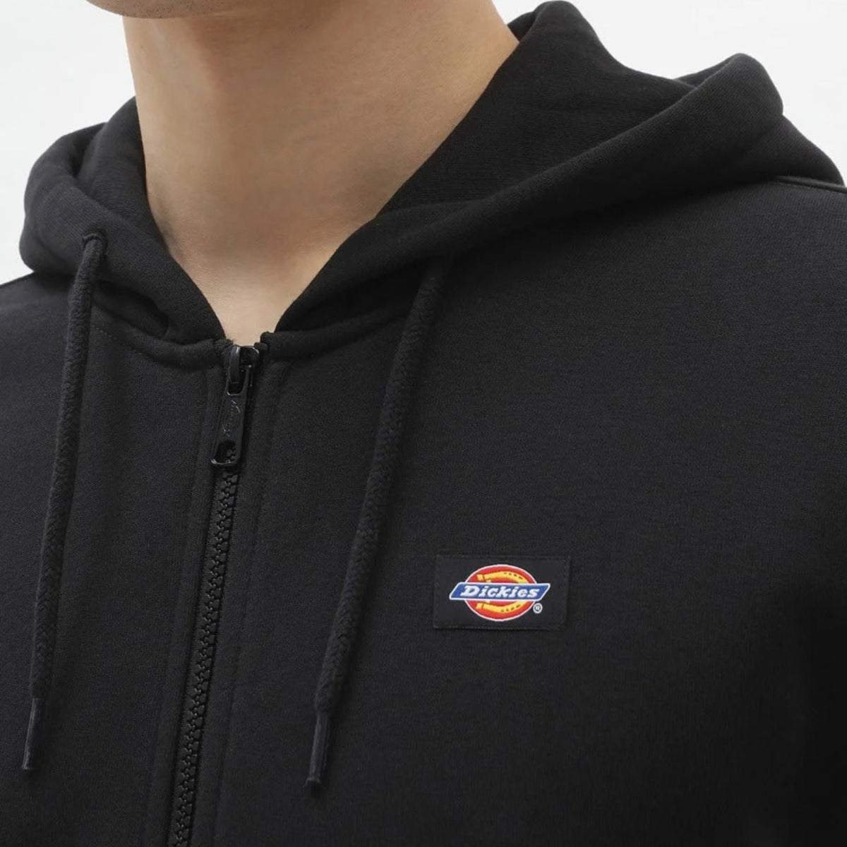 Dickies Oakport Zip Hoodie for men in black