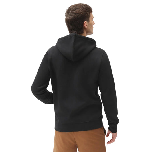 Sweat com fecho para homem Dickies Oakport Zip Hoodie em Preto