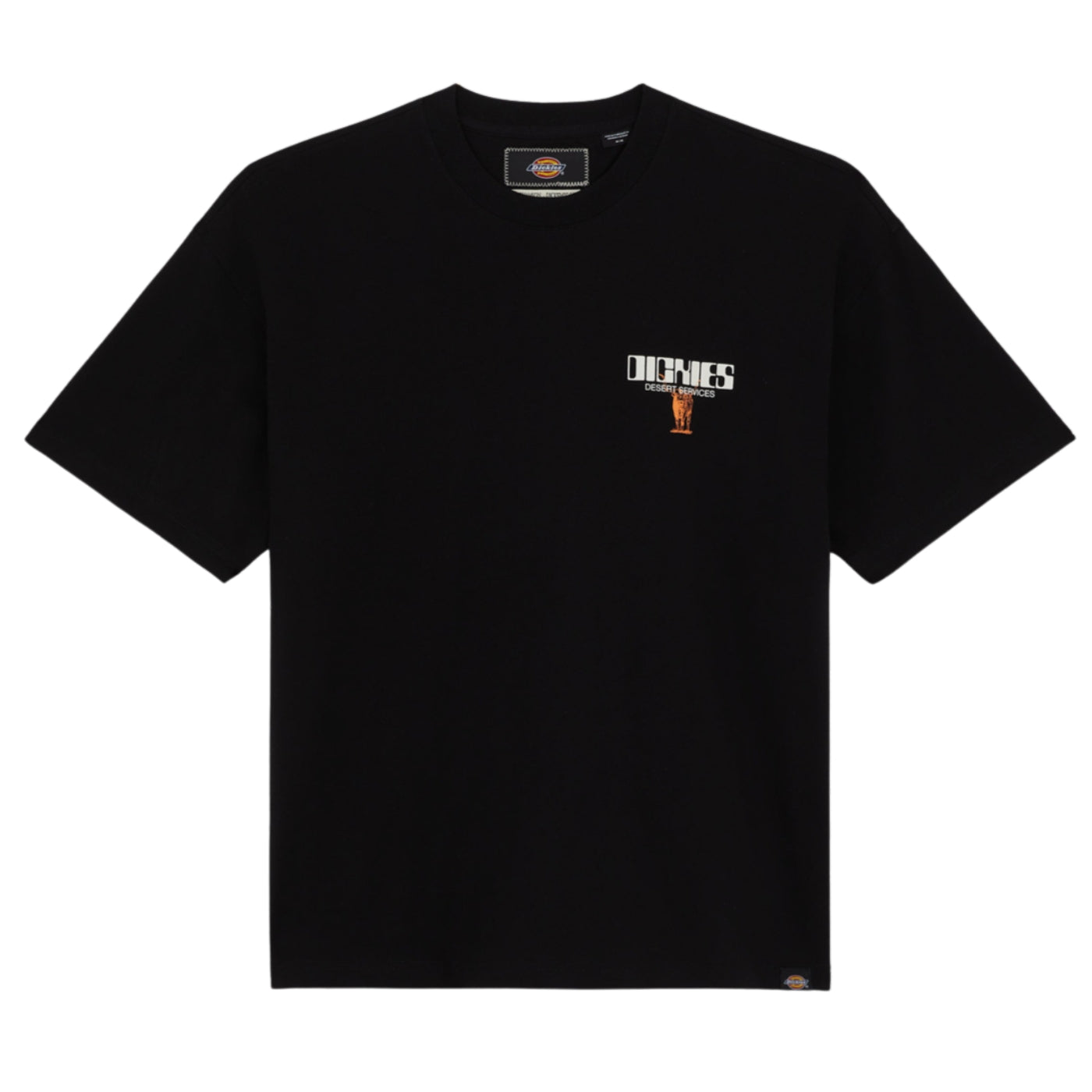 Dickies Pearisburg Short Sleeve T-Shirt Black. Foto da parte da frente.