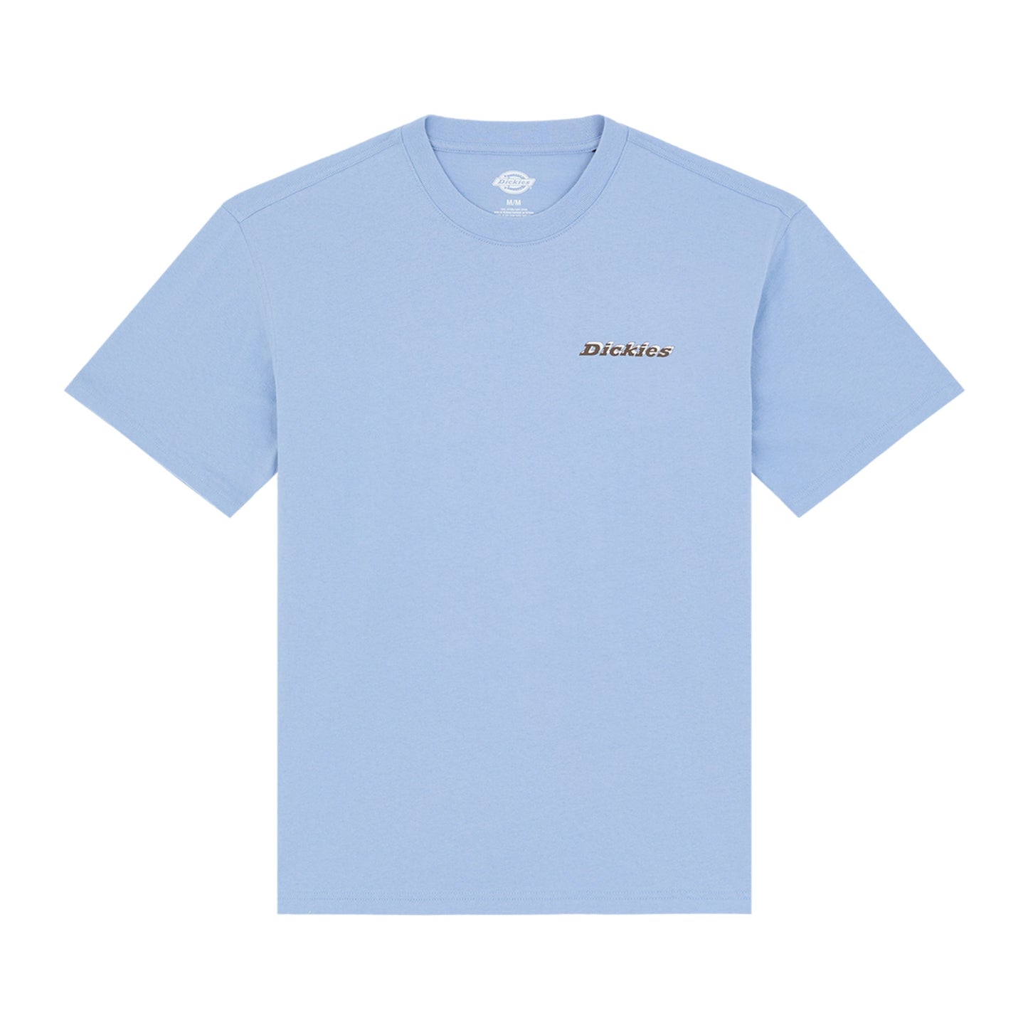 T-Shirt de manga curta para homem Dickies Thornville em Endless Sky. Foto da parte da frente.
